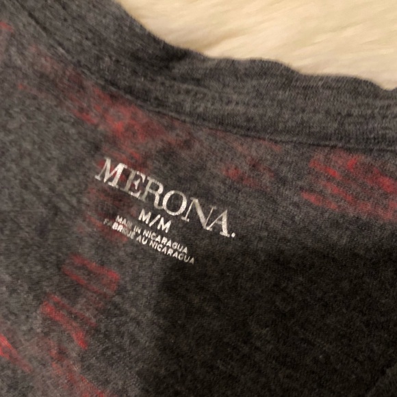 Merona Patterned V-Neck Top - Picture 4 of 5